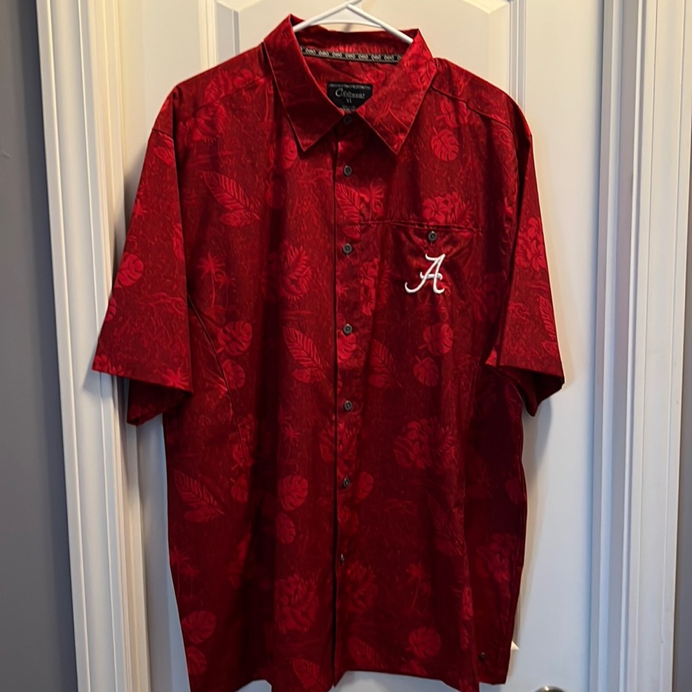 Mens Short Sleeve Shirt Chiliwear University of Alabama XL